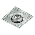 LUXERA 71092 - Suspended ceiling light ELEGANT GLASS FIX GU10/50W/230V
