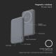 Magnetic Power Bank with wireless charging Power Delivery 10 000mAh/20W/3,7V grey
