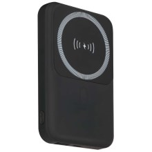 Magnetic Power Bank with wireless charging Power Delivery 10 000mAh/20W/3,7V black