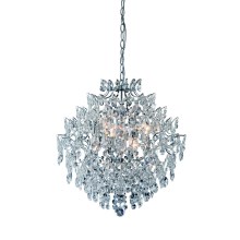 Markslöjd 100533 - Crystal chandelier on a chain ROSENDAL 6xE14/40W/230V