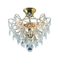 Markslöjd 100538 - Crystal attached chandelier ROSENDAL 3xE14/40W/230V