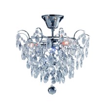 Markslöjd 100539 - Crystal attached chandelier ROSENDAL 3xE14/40W/230V