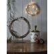 Markslöjd 703108 - Christmas decoration KILSTORP LED/1.2W/3xAA wreath 35  cm grey