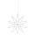 Markslöjd 705750 - LED Christmas decoration GLEAM LED/0,6W/3xAA silver