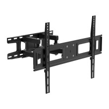 Medium two-arm console holder for flat screen TV