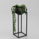 Metal flowerpot 81,3x29 cm black