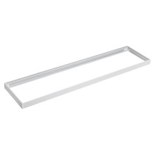 Metal frame for the installation of LED panels 1200x300 mm white