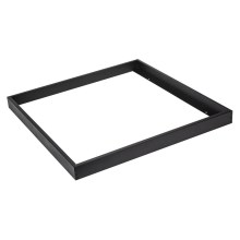 Metal frame for the installation of LED panels 600x600 mm black