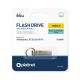 Metal water-resistant Flash Drive USB 64GB chrome
