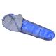 Mummy sleeping bag -5°C blue/grey