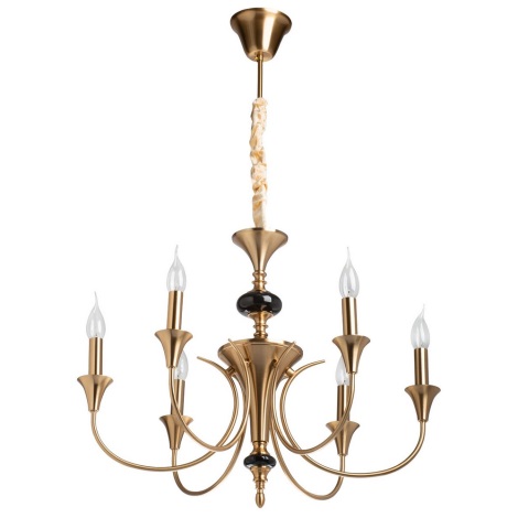 MW-LIGHT 614013106 - Chandelier on a chain CONSUELO 6xE14/40W/230V