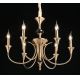 MW-LIGHT 614013106 - Chandelier on a chain CONSUELO 6xE14/40W/230V