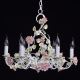 MW-LIGHT - Chandelier on a chain FLORA PROVENCE 6xE14/40W/230V