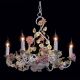 MW-LIGHT - Chandelier on a chain FLORA PROVENCE 6xE14/40W/230V