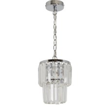 MW-LIGHT - Crystal chandelier on a chain ADERLAND 1xE27/60W/230V