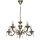 MW-LIGHT - Crystal chandelier on a chain CLASSIC 5xE14/40W/230V