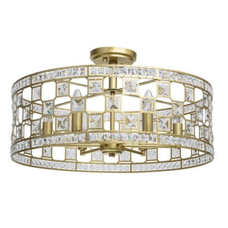 MW-LIGHT - Surface-mounted chandelier CRYSTAL 6xE14/40W/230V