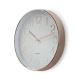 Wall Clock 1×AA White / Rose Gold