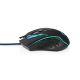 LED Gaming mouse 1200/1800/2400/3600 DPI 6 buttons black
