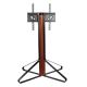 Floor stand for TV 43-65” mahogany