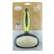 Nobleza - Double-sided brush for dogs green