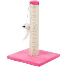 Nobleza - Scratcher for cats pink/beige
