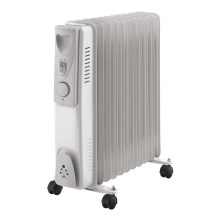 Oil heater with 11 ribs 2500W/230V grey