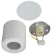 Outdoor ceiling light FARA 1xGU10/50W/230V IP54 white
