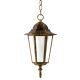 Outdoor chandelier 1xE27/60W/230V patina