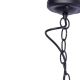Outdoor chandelier on a chain FOX 1xE27/40W/230V IP44 black