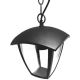 Outdoor chandelier on a chain SURVA 1xE27/60W/230V IP44 black