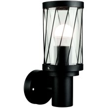 Outdoor wall lamp 1xE27/15W/230V IP44 black