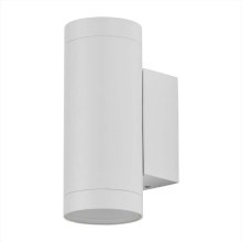 Outdoor wall light 2xGU10/40W/230V IP54 white
