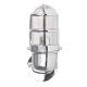Outdoor wall light LUND 1xE27/12W/230V IP44 chrome