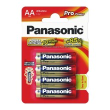 Panasonic LR6 PPG - 4pcs alkaline battery AA Pro Power 1.5V