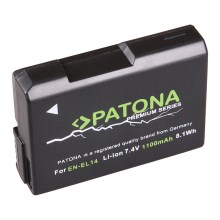 PATONA - Battery Nikon EN-EL14 1100mAh Li-Ion Premium