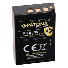 PATONA - Battery Olympus BLS5 1100mAh Li-Ion Protect