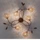 Paul Neuhaus 6398-48 - Surface-mounted chandelier GRETA 6xG9/40W/230V