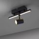 Paul Neuhaus 6523-18 - LED Spotlight BARIK 1xGU10/4,5W/230V + LED/3W