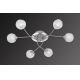 Paul Neuhaus 6796-55 - Surface-mounted chandelier WOMBLE 6xG9/28W/230V