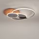 Paul Neuhaus 8328-79 - LED Dimmable ceiling light PALMA LED/50W/230V 2700-5000K pine + remote control