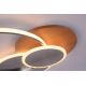 Paul Neuhaus 8328-79 - LED Dimmable ceiling light PALMA LED/50W/230V 2700-5000K pine + remote control