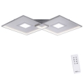 Paul Neuhaus 8378-55 - LED Dimmable ceiling light AMARA LED/45W/230V chrome + remote control