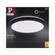 Paulmann 70997 - LED/11,2W Ceiling light ATRIA 230V black