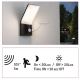 Paulmann 94402 - LED/10W IP44 Outdoor wall light with a sensor ADYA 230V