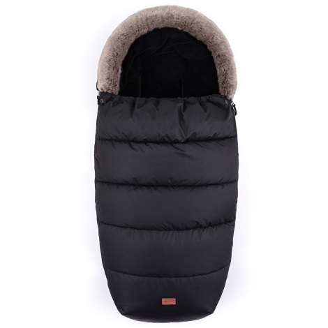 PETITE&MARS - Baby footmuff 4in1 COMFY Forever black