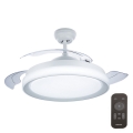 Philips - LED Ceiling fan LED/35W/230V 5500/4000/2700K white + remote control
