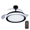 Philips - LED Ceiling fan LED/35W/230V 5500/4000/3000K black + remote control