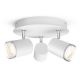 Philips - LED Dimmable bathroom light Hue ADORE 3xGU10/5W/230V IP44 + remote control