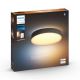 Philips - LED Dimmable ceiling light Hue LED/33,5W/230V 2200-6500K d. 425 mm black + remote control